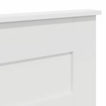 Casa si Gradina - Mobilier - Paturi si accesorii - Accesorii paturi - Tablie de depozitare cu raft Stejar afumat 140 cm Lemn compozit - Infinity.ro