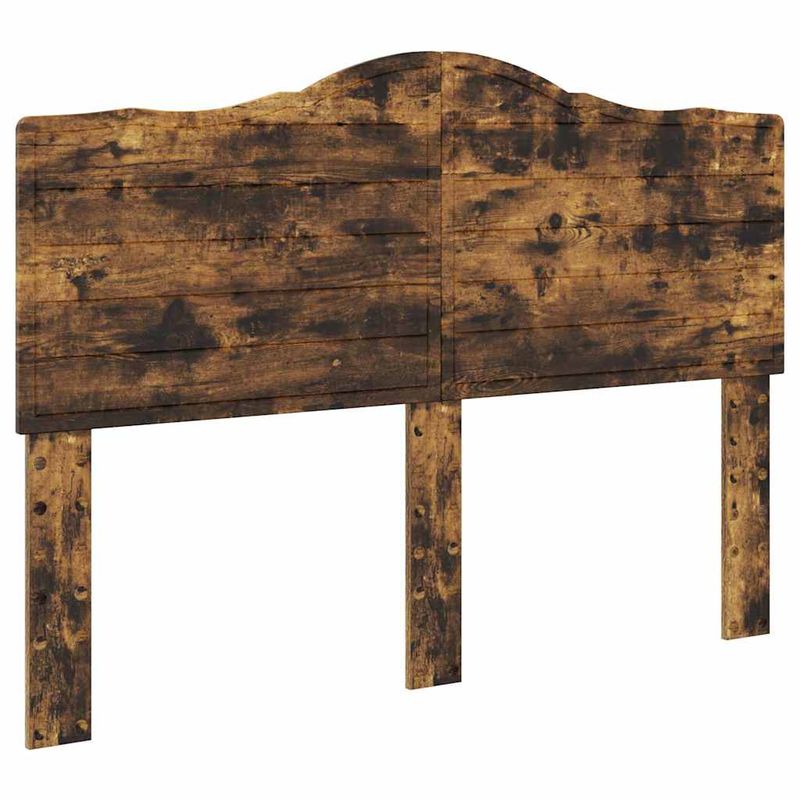 Casa si Gradina - Mobilier - Paturi si accesorii - Accesorii paturi - Tablie de pat cu aripioare, crem, 203x16x118/128 cm, textil - Infinity.ro