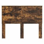 Casa si Gradina - Mobilier - Paturi si accesorii - Accesorii paturi - Tablie de pat cu aripioare, albastru, 93x16x118/128 cm, textil - Infinity.ro