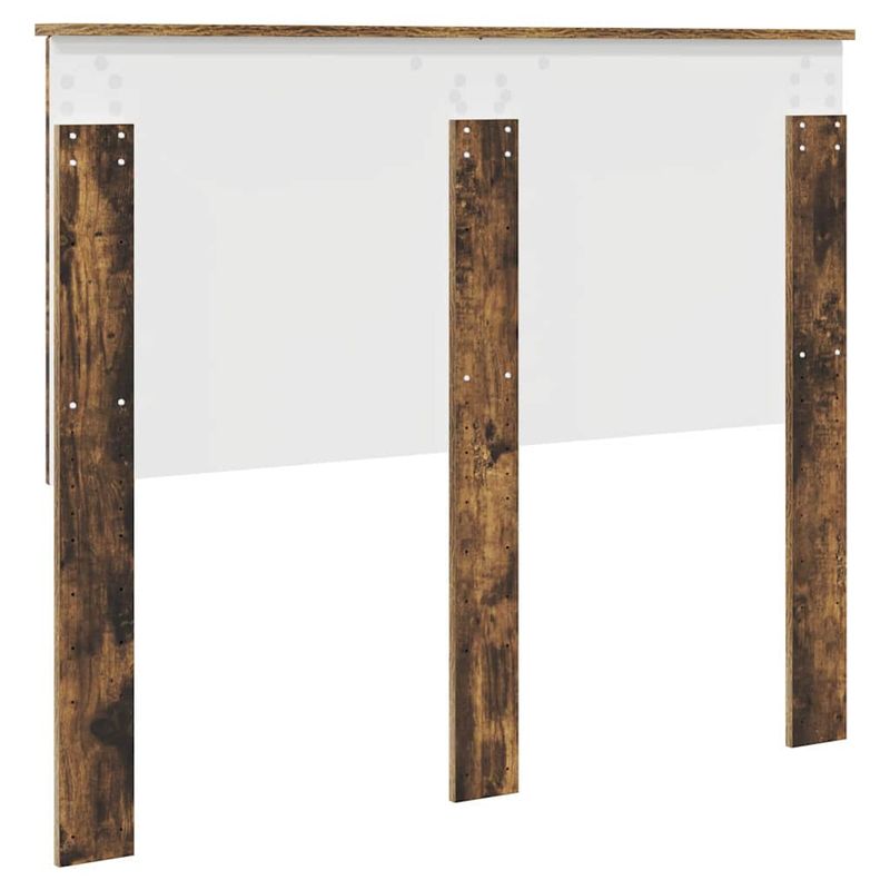 Casa si Gradina - Mobilier - Paturi si accesorii - Accesorii paturi - Tablie de pat cu aripioare, albastru, 93x16x118/128 cm, textil - Infinity.ro