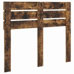 Casa si Gradina - Mobilier - Paturi si accesorii - Accesorii paturi - Tablie de pat cu aripioare, albastru, 183x23x78/88 cm textil - Infinity.ro