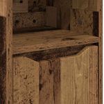 Casa si Gradina - Mobilier - Mobilier baie - Corpuri baie - Dulap de Baie Lemn Vechi 30,5 x 30 x 195 cm Lemn compozit - Infinity.ro