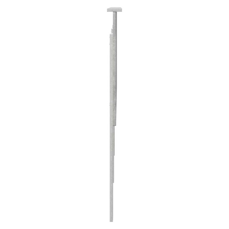 Casa si Gradina - Mobilier - Paturi si accesorii - Accesorii paturi - Tablie de pat cu nasturi gri deschis 90 cm catifea - Infinity.ro