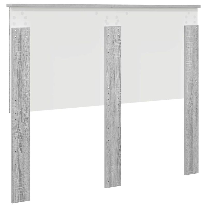 Casa si Gradina - Mobilier - Paturi si accesorii - Accesorii paturi - Tablie de pat cu aripioare albastru 163x16x78/88 cm textil - Infinity.ro