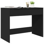 Casa si Gradina - Mobilier - Mese si birouri - Birouri - Birou cu sertar Negru 100 x 50 x 78 cm Lemn compozit - Infinity.ro
