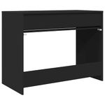 Casa si Gradina - Mobilier - Mese si birouri - Birouri - Birou cu sertar Negru 100 x 50 x 78 cm Lemn compozit - Infinity.ro