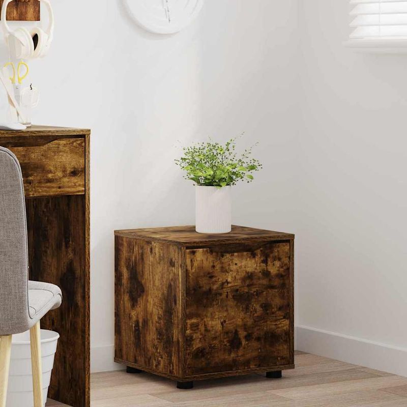 Casa si Gradina - Mobilier - Dulapuri si sifoniere - Dulapuri - Dulap de Baie Stejar fumuriu 40,5 x 40 x 44 cm Lemn compozit - Infinity.ro