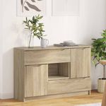 Casa si Gradina - Mobilier - Comode si corpuri - Comode - Bufet cu sertar Stejar Sonoma 100 x 30 x 65,6 Lemn compozit - Infinity.ro