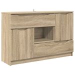 Casa si Gradina - Mobilier - Comode si corpuri - Comode - Bufet cu sertar Stejar Sonoma 100 x 30 x 65,6 Lemn compozit - Infinity.ro