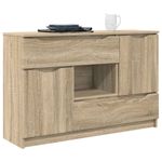 Casa si Gradina - Mobilier - Comode si corpuri - Comode - Bufet cu sertar Stejar Sonoma 100 x 30 x 65,6 Lemn compozit - Infinity.ro