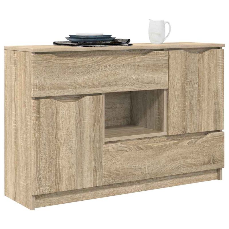 Casa si Gradina - Mobilier - Comode si corpuri - Comode - Bufet cu sertar Stejar Sonoma 100 x 30 x 65,6 Lemn compozit - Infinity.ro
