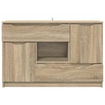 Casa si Gradina - Mobilier - Comode si corpuri - Comode - Bufet cu sertar Stejar Sonoma 100 x 30 x 65,6 Lemn compozit - Infinity.ro