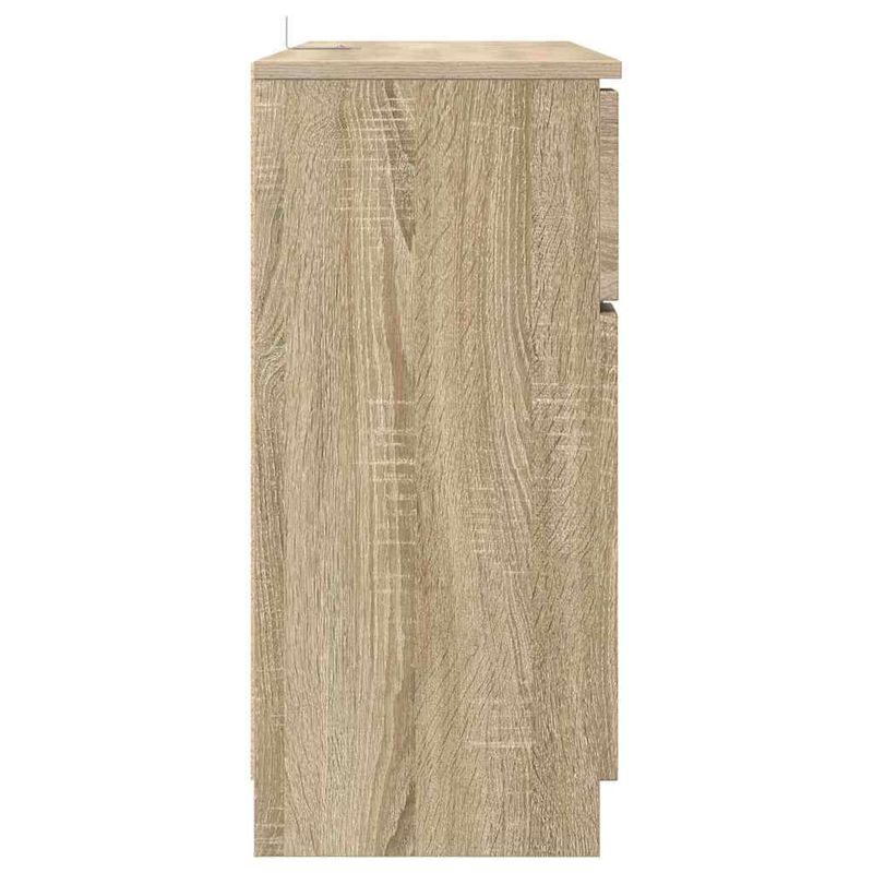 Casa si Gradina - Mobilier - Comode si corpuri - Comode - Bufet cu sertar Stejar Sonoma 100 x 30 x 65,6 Lemn compozit - Infinity.ro