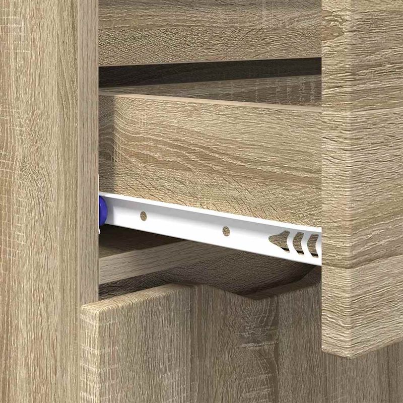 Casa si Gradina - Mobilier - Comode si corpuri - Comode - Bufet cu sertar Stejar Sonoma 100 x 30 x 65,6 Lemn compozit - Infinity.ro
