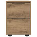 Casa si Gradina - Mobilier - Comode si corpuri - Noptiere - Noptiera Stejar Artizanal 30,5 x 30 x 43 cm Lemn compozit - Infinity.ro