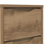 Casa si Gradina - Mobilier - Comode si corpuri - Noptiere - Noptiera Stejar Artizanal 30,5 x 30 x 43 cm Lemn compozit - Infinity.ro