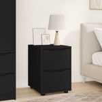 Casa si Gradina - Mobilier - Dulapuri si sifoniere - Dulapuri - Dulap de depozitare Negru 40 x 48 x 57 cm Lemn compozit - Infinity.ro