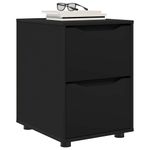 Casa si Gradina - Mobilier - Dulapuri si sifoniere - Dulapuri - Dulap de depozitare Negru 40 x 48 x 57 cm Lemn compozit - Infinity.ro