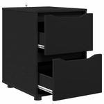 Casa si Gradina - Mobilier - Dulapuri si sifoniere - Dulapuri - Dulap de depozitare Negru 40 x 48 x 57 cm Lemn compozit - Infinity.ro