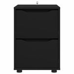 Casa si Gradina - Mobilier - Dulapuri si sifoniere - Dulapuri - Dulap de depozitare Negru 40 x 48 x 57 cm Lemn compozit - Infinity.ro