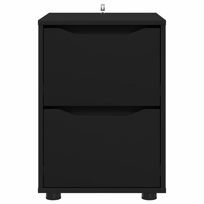 Casa si Gradina - Mobilier - Dulapuri si sifoniere - Dulapuri - Dulap de depozitare Negru 40 x 48 x 57 cm Lemn compozit - Infinity.ro