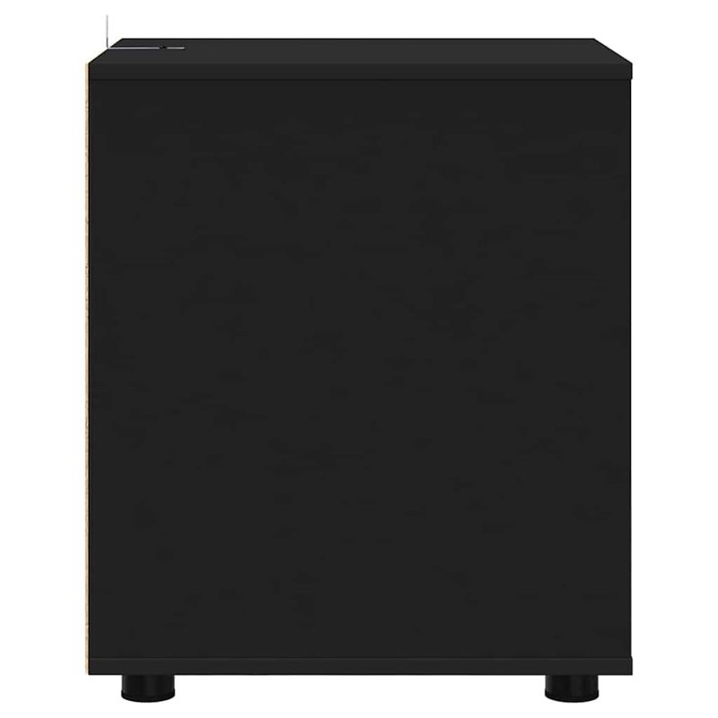 Casa si Gradina - Mobilier - Dulapuri si sifoniere - Dulapuri - Dulap de depozitare Negru 40 x 48 x 57 cm Lemn compozit - Infinity.ro
