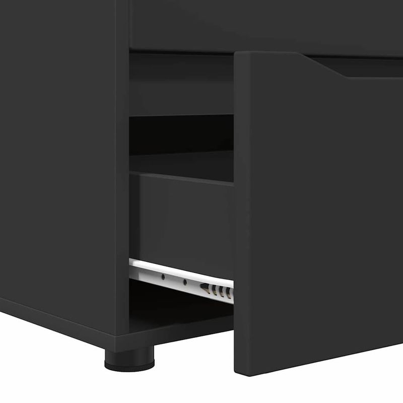 Casa si Gradina - Mobilier - Dulapuri si sifoniere - Dulapuri - Dulap de depozitare Negru 40 x 48 x 57 cm Lemn compozit - Infinity.ro
