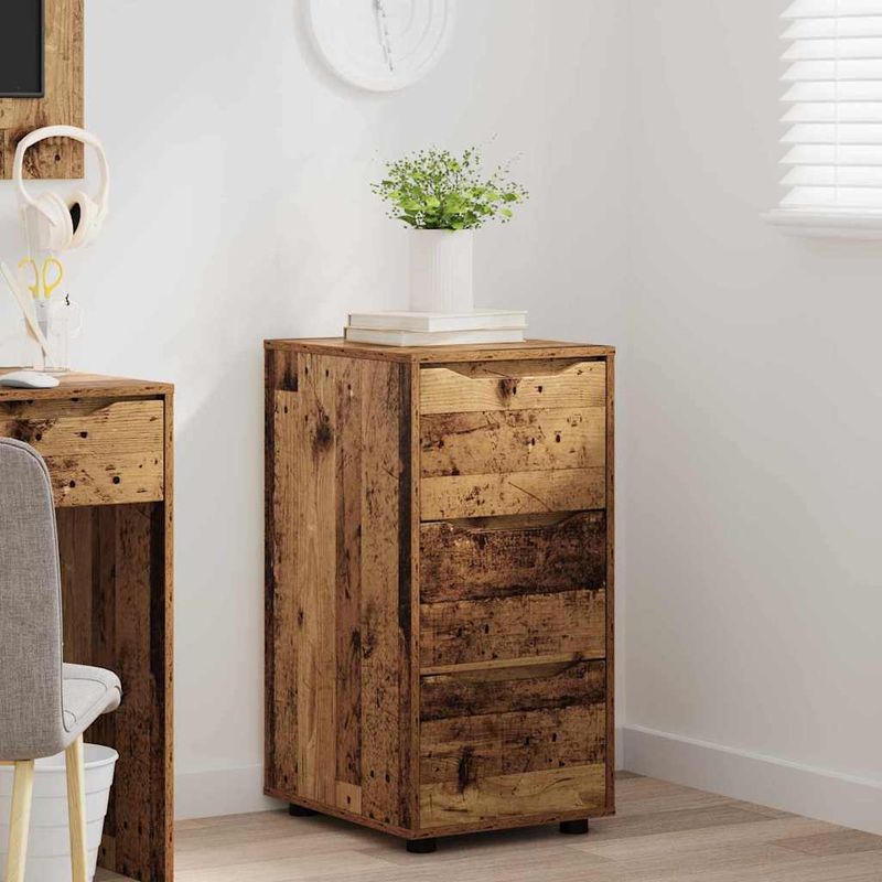 Casa si Gradina - Mobilier - Dulapuri si sifoniere - Dulapuri - Dulap de depozitare Lemn Vechi 40 x 48 x 81 cm Lemn compozit - Infinity.ro