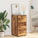 Casa si Gradina - Mobilier - Dulapuri si sifoniere - Dulapuri - Dulap de depozitare Lemn Vechi 40 x 48 x 81 cm Lemn compozit - Infinity.ro