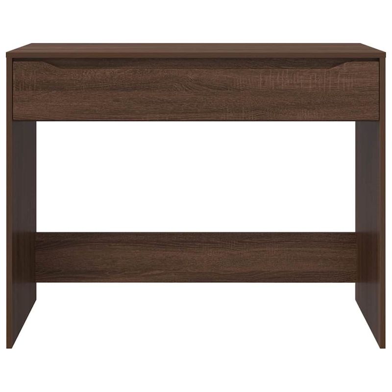 Casa si Gradina - Mobilier - Mese si birouri - Birouri - Birou cu sertar Stejar inchis 100 x 50 x 78 cm Lemn compozit - Infinity.ro