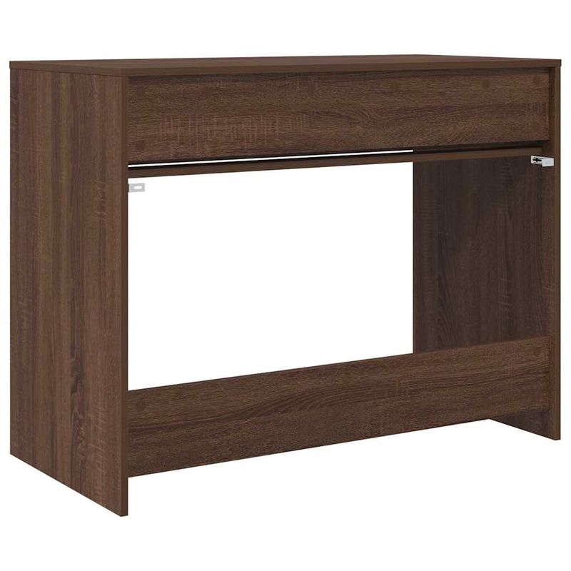 Casa si Gradina - Mobilier - Mese si birouri - Birouri - Birou cu sertar Stejar inchis 100 x 50 x 78 cm Lemn compozit - Infinity.ro