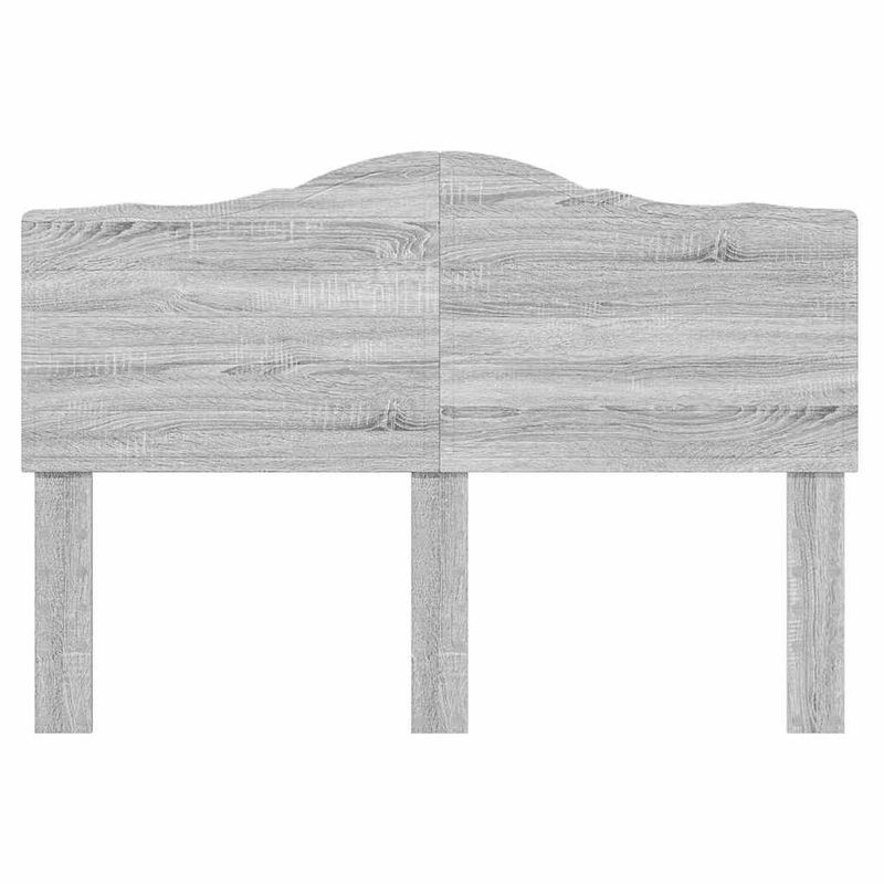 Casa si Gradina - Mobilier - Paturi si accesorii - Accesorii paturi - Tablie de pat cu aripioare gri deschis 163x16x118/128cm catifea - Infinity.ro