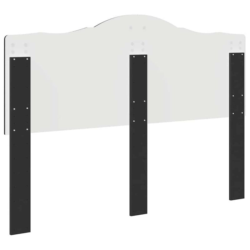 Casa si Gradina - Mobilier - Paturi si accesorii - Accesorii paturi - Tablie de pat cu dulap si LED, gri beton, 100x17x102 cm - Infinity.ro