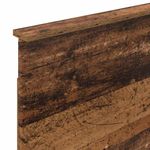 Casa si Gradina - Mobilier - Paturi si accesorii - Accesorii paturi - Tablie de pat cu aripioare gri taupe 163x16x78/88 cm textil - Infinity.ro