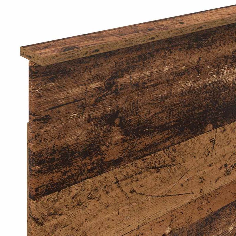 Casa si Gradina - Mobilier - Paturi si accesorii - Accesorii paturi - Tablie de pat cu aripioare gri taupe 163x16x78/88 cm textil - Infinity.ro