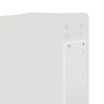Casa si Gradina - Mobilier - Paturi si accesorii - Accesorii paturi - Tablie de depozitare Stejar brun 100 cm Lemn compozit - Infinity.ro