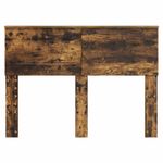 Casa si Gradina - Mobilier - Paturi si accesorii - Accesorii paturi - Tablie de pat cu aripioare, albastru, 93x23x118/128 cm, textil - Infinity.ro
