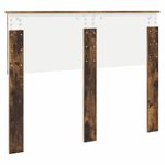 Casa si Gradina - Mobilier - Paturi si accesorii - Accesorii paturi - Tablie de pat cu aripioare, albastru, 93x23x118/128 cm, textil - Infinity.ro