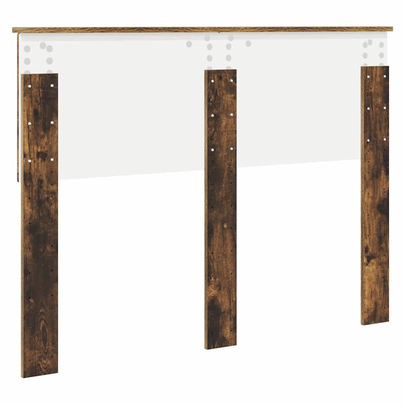 Casa si Gradina - Mobilier - Paturi si accesorii - Accesorii paturi - Tablie de pat cu aripioare, albastru, 93x23x118/128 cm, textil - Infinity.ro