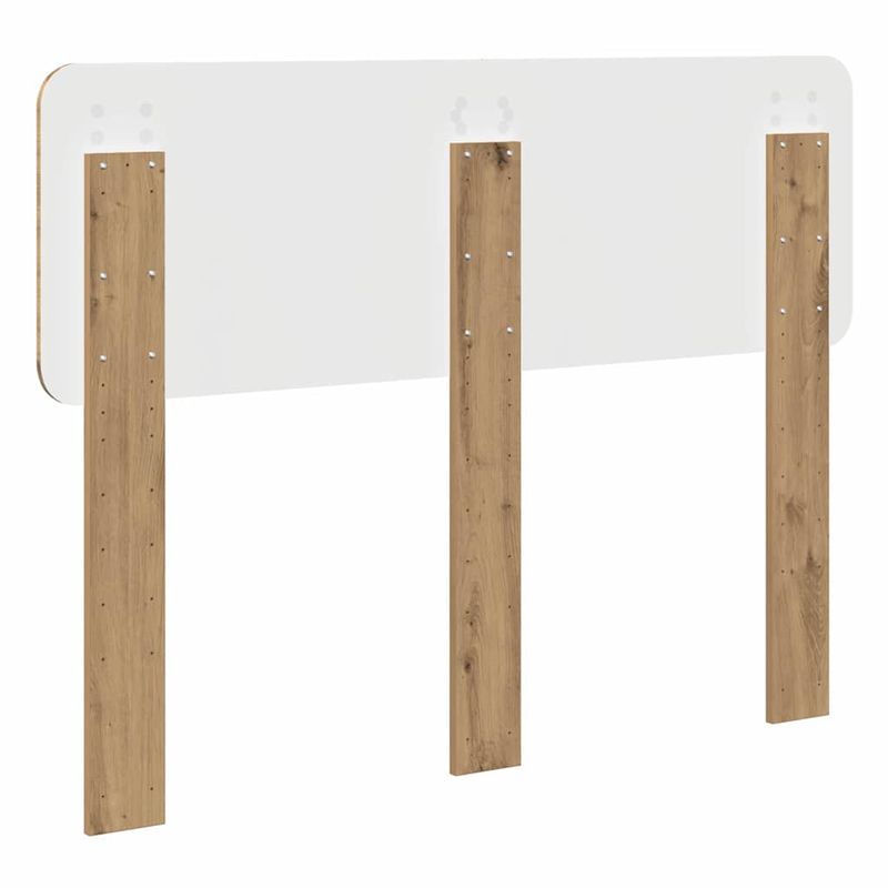 Casa si Gradina - Mobilier - Paturi si accesorii - Accesorii paturi - Tablie de pat cu aripioare negru 163x23x78/88cm piele ecologica - Infinity.ro