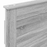 Casa si Gradina - Mobilier - Paturi si accesorii - Accesorii paturi - Tablie de pat cu aripioare gri deschis 183x23x118/128cm catifea - Infinity.ro