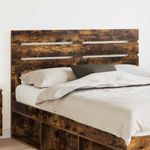 Casa si Gradina - Mobilier - Paturi si accesorii - Accesorii paturi - Tablie de pat cu aripioare, crem, 163x23x118/128 cm, textil - Infinity.ro