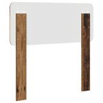 Casa si Gradina - Mobilier - Paturi si accesorii - Accesorii paturi - Tablie de pat cu aripioare gri deschis 93x16x118/128 cm catifea - Infinity.ro