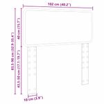 Casa si Gradina - Mobilier - Paturi si accesorii - Accesorii paturi - Tablie de pat cu aripioare gri deschis 93x16x118/128 cm catifea - Infinity.ro