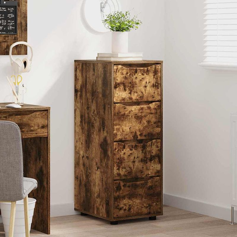 Casa si Gradina - Mobilier - Dulapuri si sifoniere - Dulapuri - Dulap de depozitare Stejar fumuriu 40 x 48 x 105 cm - Infinity.ro