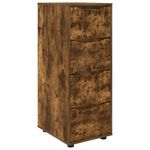 Casa si Gradina - Mobilier - Dulapuri si sifoniere - Dulapuri - Dulap de depozitare Stejar fumuriu 40 x 48 x 105 cm - Infinity.ro