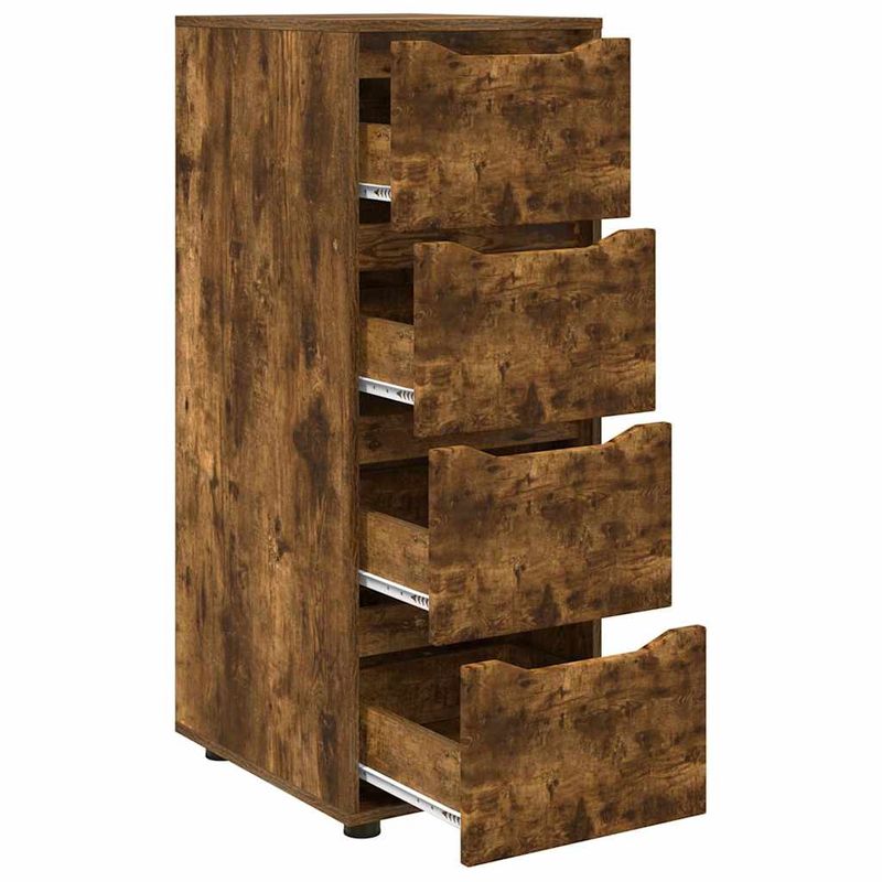 Casa si Gradina - Mobilier - Dulapuri si sifoniere - Dulapuri - Dulap de depozitare Stejar fumuriu 40 x 48 x 105 cm - Infinity.ro
