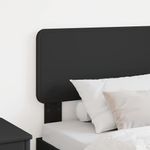 Casa si Gradina - Mobilier - Paturi si accesorii - Accesorii paturi - Tablie de pat cu dulapuri, negru, lemn prelucrat - Infinity.ro