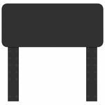 Casa si Gradina - Mobilier - Paturi si accesorii - Accesorii paturi - Tablie de pat cu dulapuri, negru, lemn prelucrat - Infinity.ro