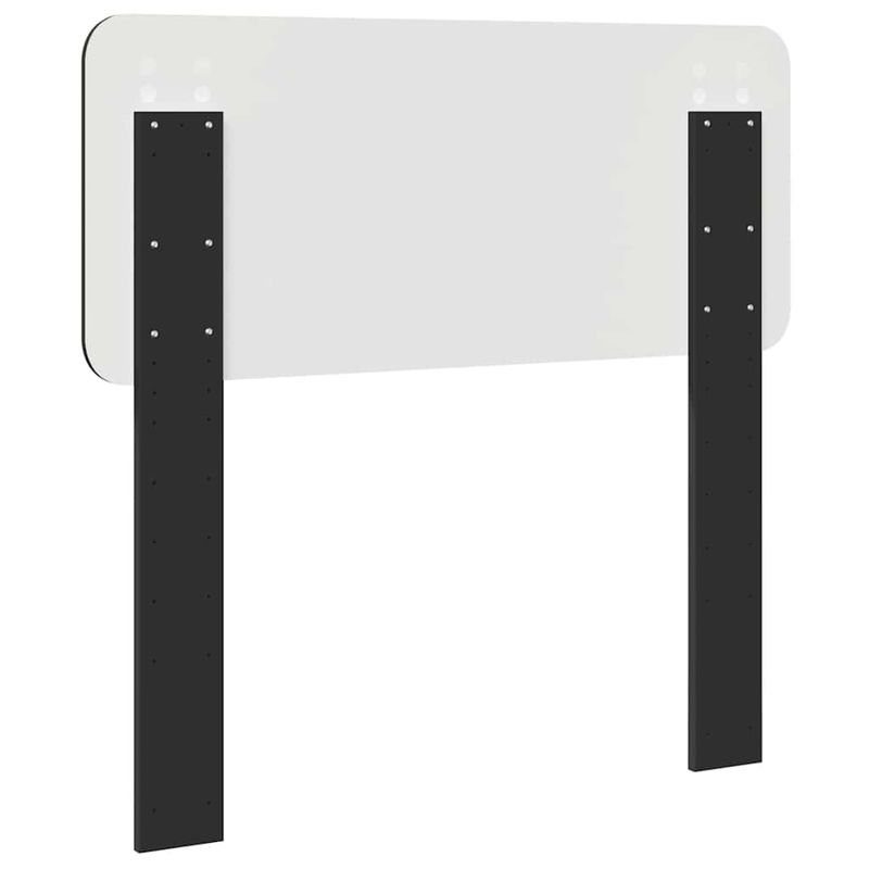 Casa si Gradina - Mobilier - Paturi si accesorii - Accesorii paturi - Tablie de pat cu dulapuri, negru, lemn prelucrat - Infinity.ro
